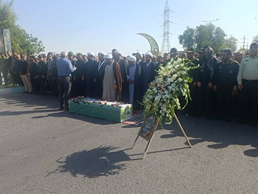 شهید مدافع وطن در دزفول تشییع شد+فیلم