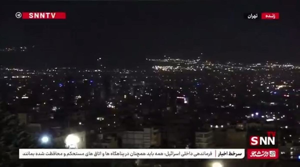 هم اکنون آسمان آرام پایتخت از شرق تا غرب