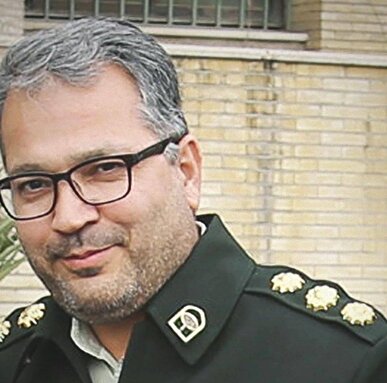 سرهنگ اصغر شامی در حمله تروریستی روز گذشته به شهادت رسید