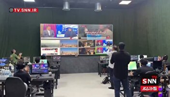 تحریریه خبرگزاری دانشجو بعد از بازگشت خانم سحر امامی مجری شیر زن ایرانی بلافاصله بعد از حمله رژیم صهیونیستی به ساختمان شبکه خبر