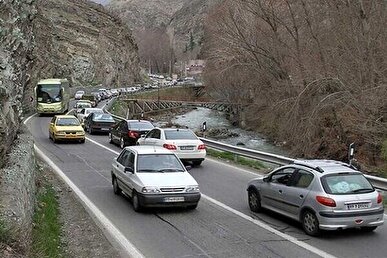 جاده چالوس از ساعت ۱۰ امروز دوطرفه می‌شود