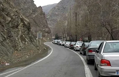 جانشین پلیس راه فراجا: جاده چالوس به‌سمت شمال یک‌طرفه شده است
