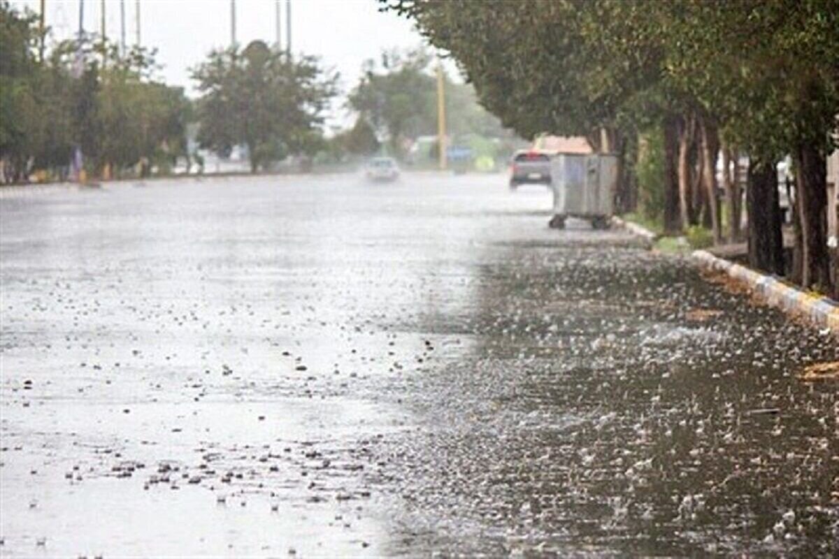 رگبار باران در ۶ استان