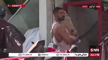 سگ ترس پس از حملات موشکی ایران