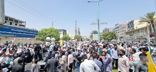 راهپیمایی «جمعه نصر» و «جمعه خشم» در بندرعباس برگزار شد