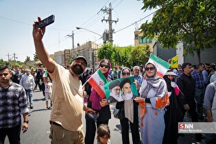 راهپیمایی جمعه خشم و نصر در شیراز