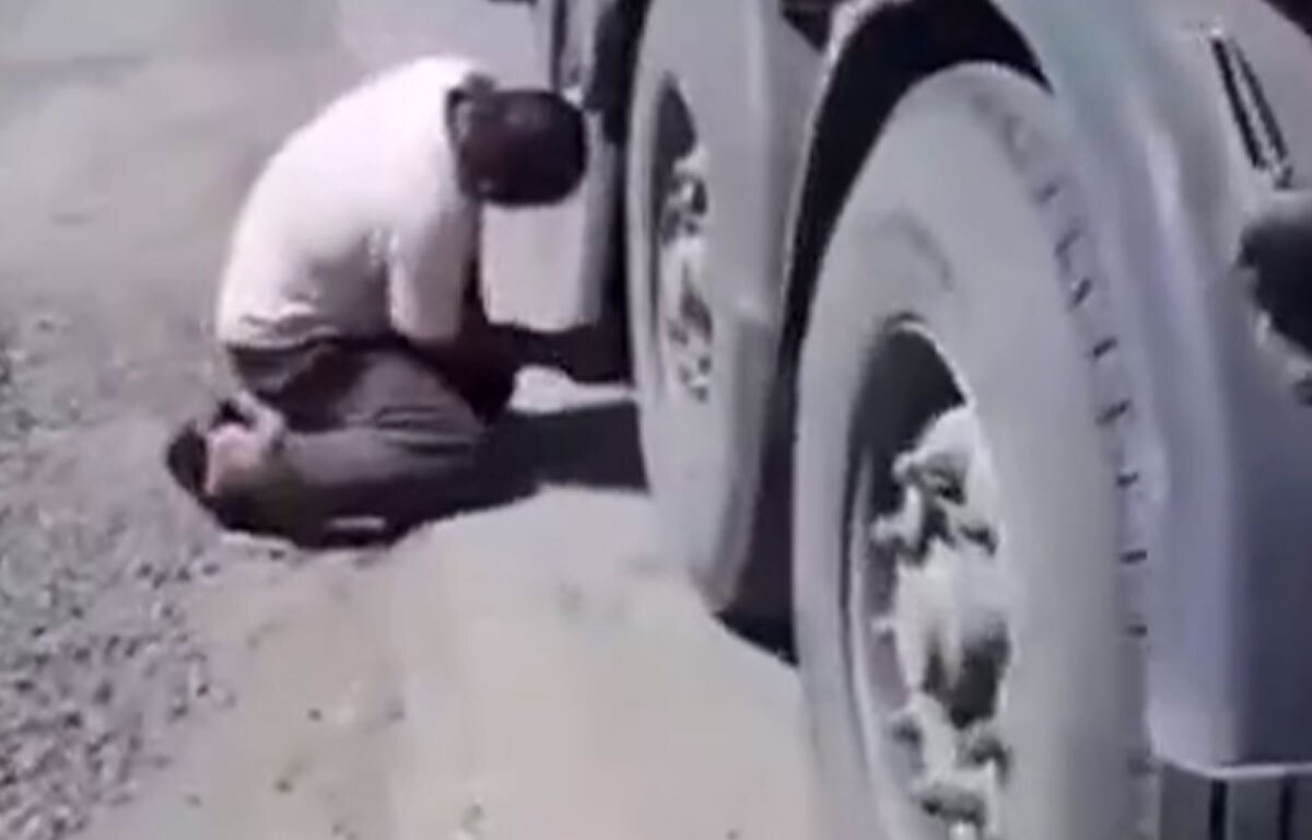 دستگیری عامل تهدید راننده تریلی اردبیل