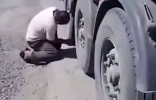 دستگیری عامل تهدید راننده تریلی اردبیل