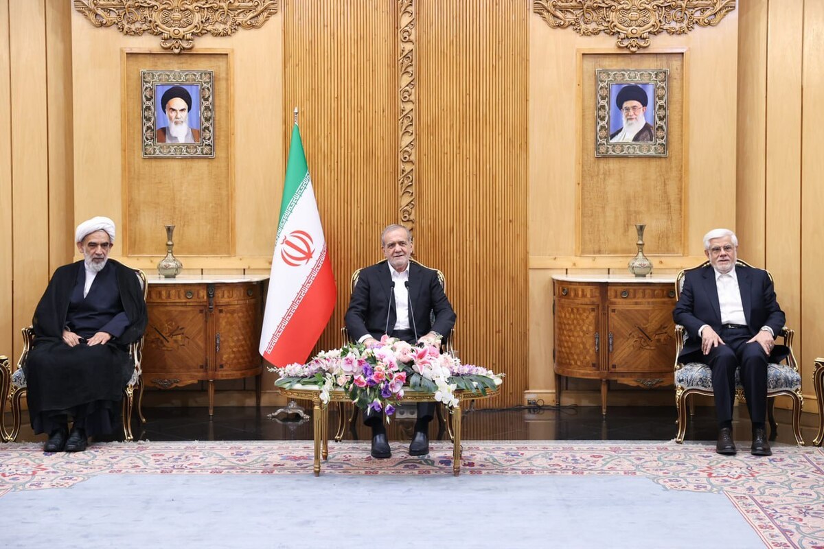 پزشکیان: هدف ما برقراری بهترین روابط با همسایگان است/ با عمان نزدیک ۲.۳ میلیارد دلار روابط تجاری داریم + فیلم