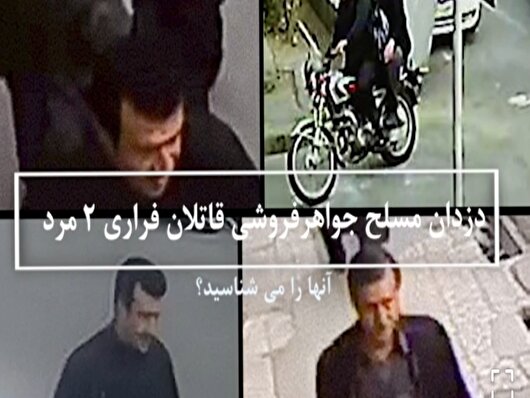 اگر این سارقان را می‌شناسید به پلیس خبر دهید