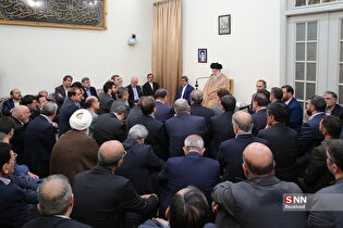 دیدار وزیر کشور و استانداران با رهبر انقلاب اسلامی