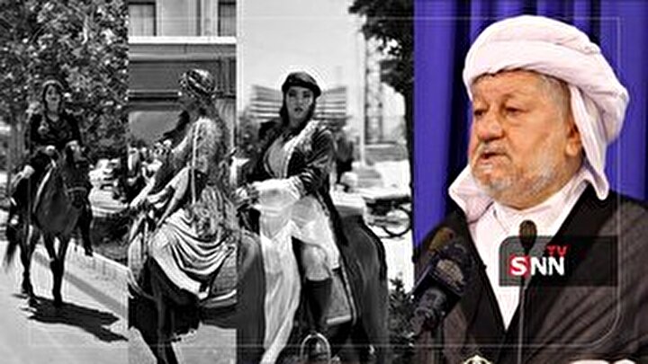 واکنش ماموستا ملاقادر قادری به استقبال زنان اسب‌ سوار در سنندج: به کجا می‌روید آقای پزشکیان؟+فیلم