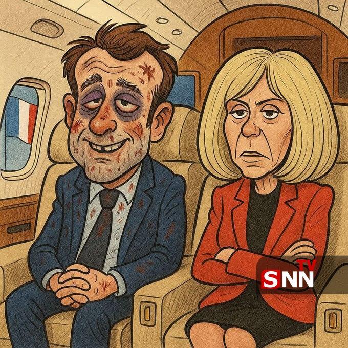 واکنش کاربران فضای مجازی به سیلی خوردن رییس جمهور فرانسه