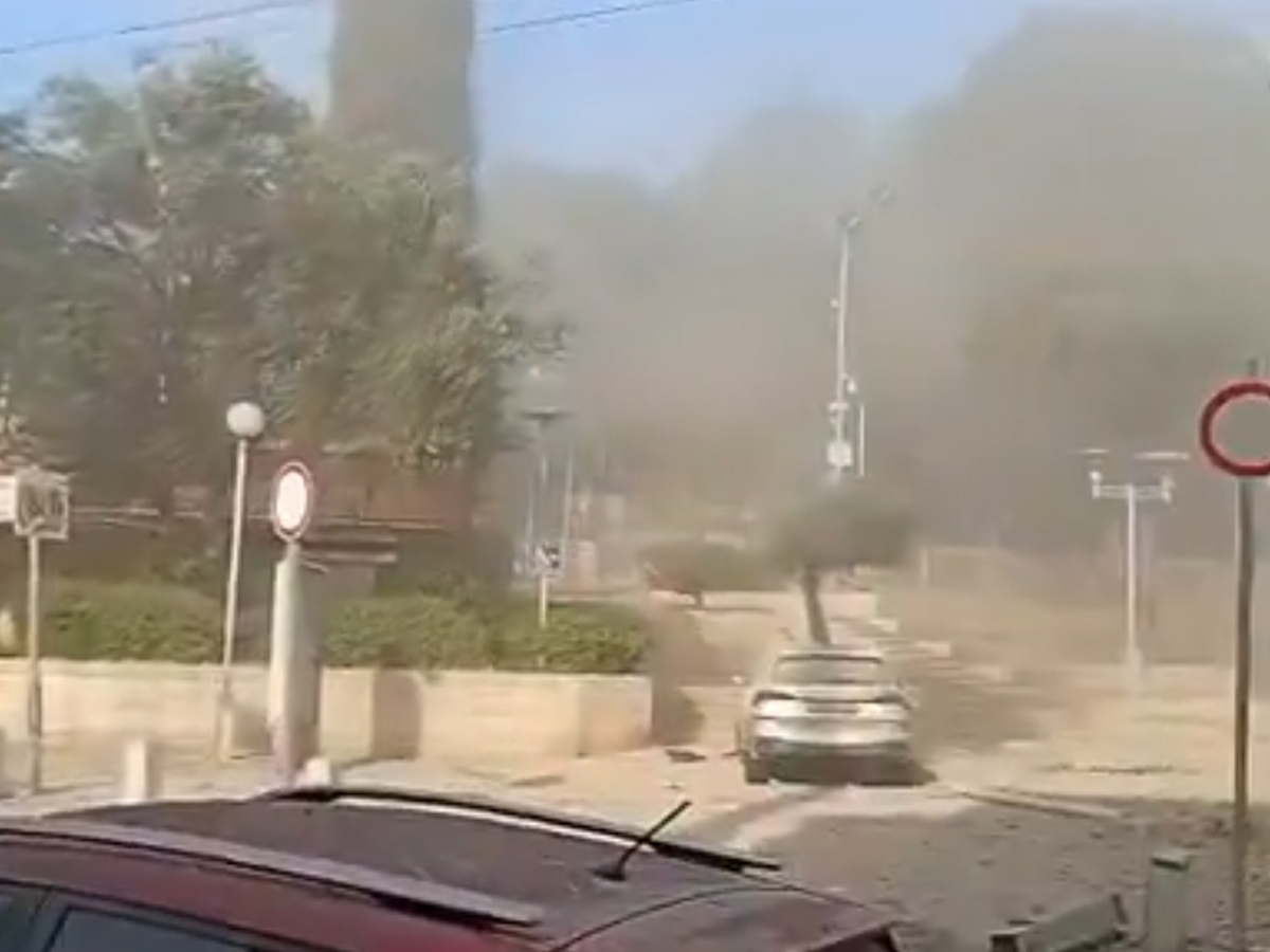 ویرانی کامل پس از برخورد موشک&zwnj;های ایرانی به اراضی اشغالی