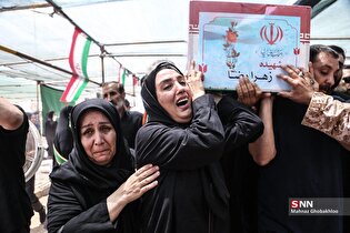 تشییع پیکر شهدای حملات رژیم صهیونیستی به تهران (۱ تیر ۱۴۰۴)