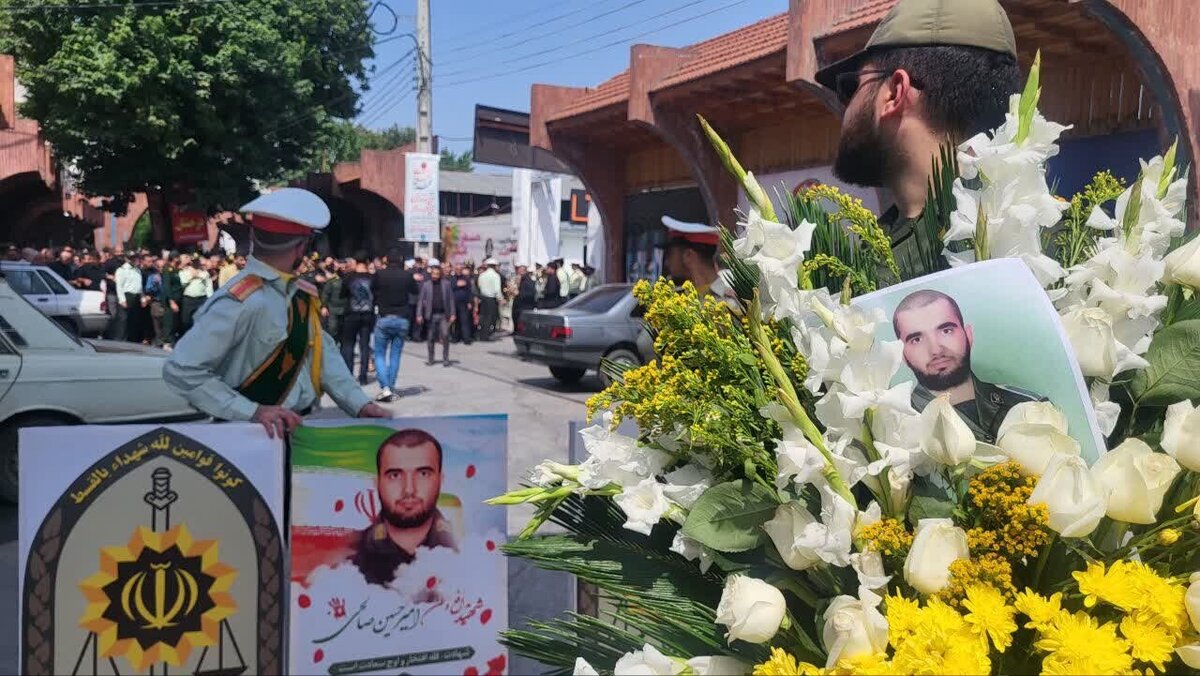 ببینید| تشییع باشکوه پیکر مطهر سرباز شهید امیرحسین صالحی در آمل+فیلم
