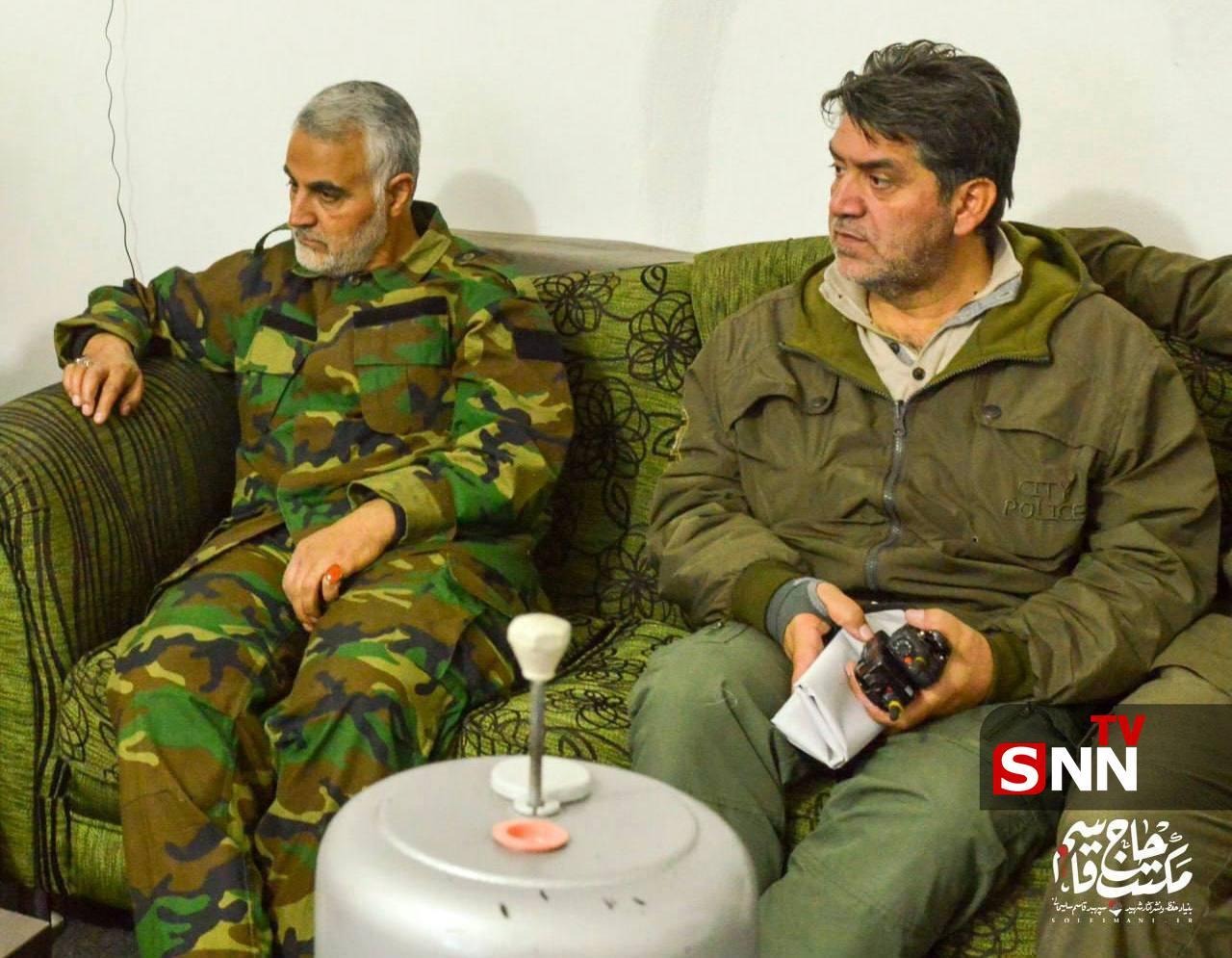 تصاویری از سردار شهید حاج ابوالفضل نیکویی(حاجیونس) در کنار شهید حاجقاسم سلیمانی تصاویری از سردار شهید حاج ابوالفضل نیکویی(حاجیونس) در کنار شهید حاجقاسم سلیمانی