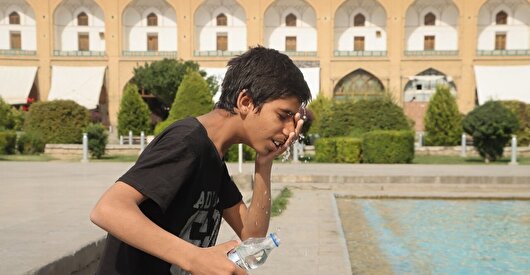 گرما شدید در اصفهان؛ ثبت دمای بالای ۴۰ درجه
