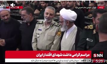 پخش زنده مراسم گرامیداشت شهدای اقتدار ایران در مصلای تهران
