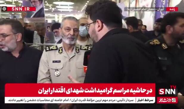 سرلشکر موسوی: نیروهای مسلح هیچگاه دچار از هم پاشیدگی نخواهند شد + فیلم