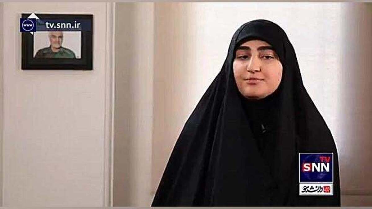 زینب سلیمانی: حمله شبانه ترامپ به خانه فرماندهان، هدفی جز ایجاد ترس نداشت + فیلم