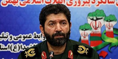 سردار حسن زاده: اجازه نمی‌دهیم حتی یک مو از سر رهبر عزیزمان کم شود + فیلم