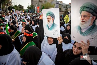 تجمع «عهد خون» در قم