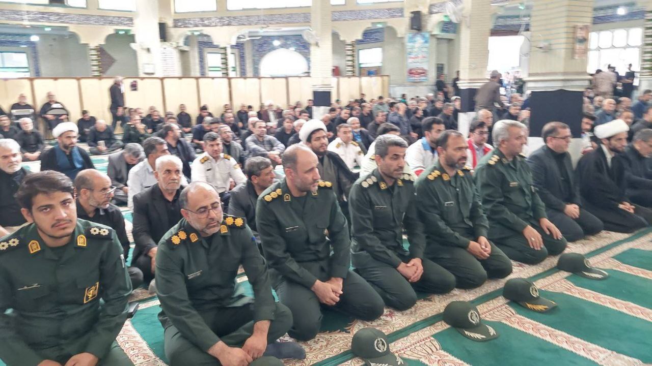 برگزاری مراسم بزرگداشت شهید قنبری در بردسکن