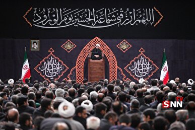 عزاداری شب هشتم محرم و توسل به حضرت علی اکبر(ع) در حسینیه امام خمینی(ره)