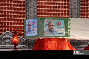 وداع با سرلشکر شهید محمد سعید ایزدی در شب هشتم محرم