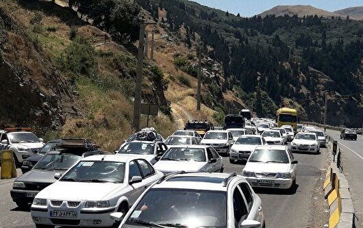 ترافیک پرحجم اما روان در جاده‌های استان مازندران