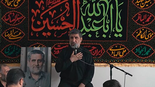 عزاداری ظهر تاسوعا در منزل شهید سردار ایزدی+فیلم