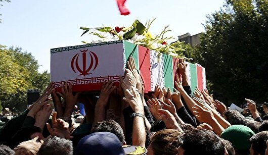 تشییع پیکر شهید عباس حیدری با شکوه در همدان برگزار شد