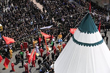 خیمه‌سوزان؛ قدیمی‌ترین آیین نمایشی محرم در جهرم فارس