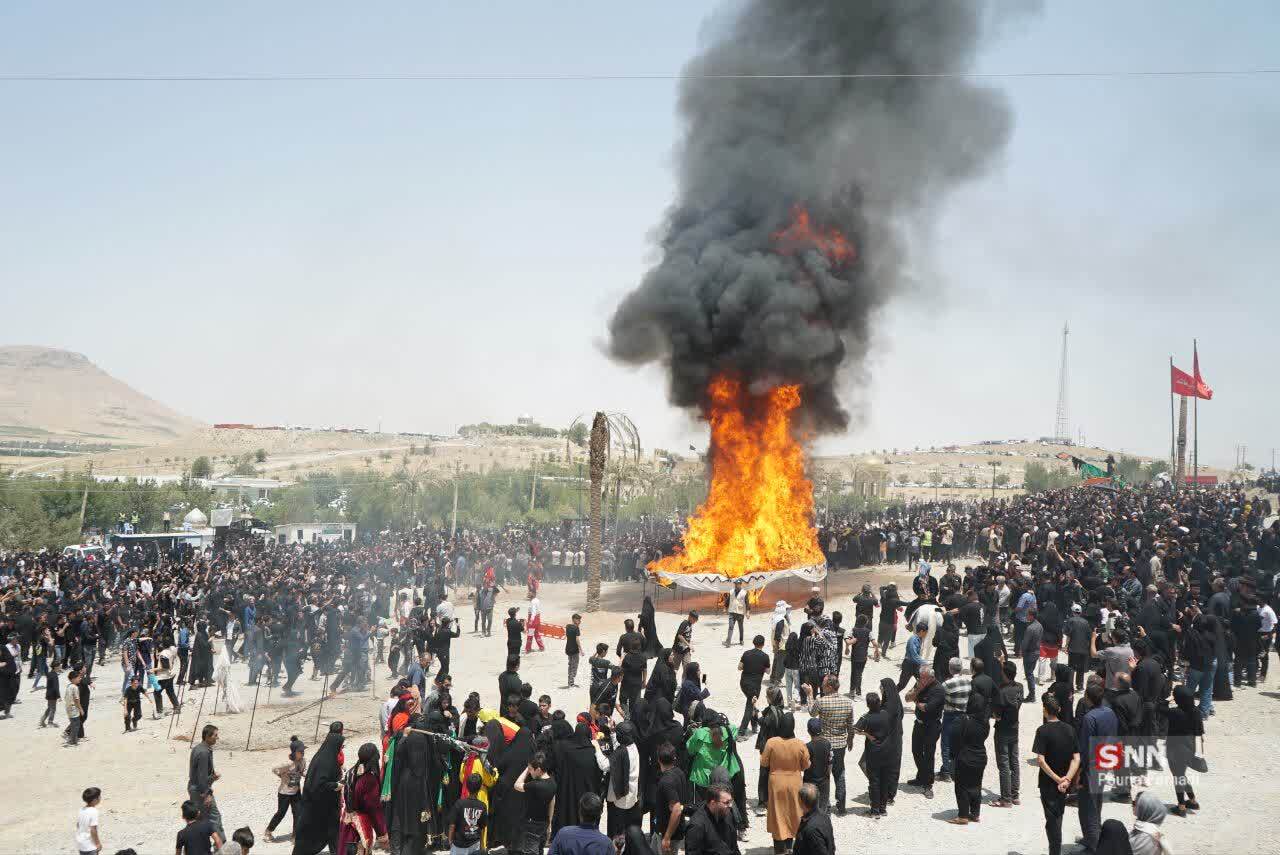 منتشر نشود////شعلههایی که خاموش نمیشوند؛ طاقانک و آیین خیمهسوزان در ظهر عاشورا منتشر نشود////شعلههایی که خاموش نمیشوند؛ طاقانک و آیین خیمهسوزان در ظهر عاشورا