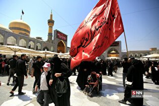 عزاداری ظهر عاشورا در مشهد مقدس