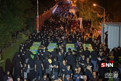 دانشگاهیان پای میثاق با شهدا می‌مانند؛ میزبانی دانشگاه امام صادق (ع) از محفل عاشورایی +عکس