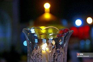 شام غریبان حسینی در حرم مطهر رضوی