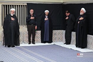 مراسم عزاداری شام غریبان حسینی (علیه‌السلام) در حسینیه امام خمینی