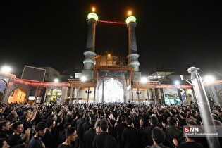 شام غریبان حسینی (ع) در حرم حضرت عبدالعظیم حسنی (ع)
