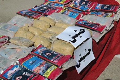 کشف ۱۱۰ کیلوگرم حشیش در مرز سراوان