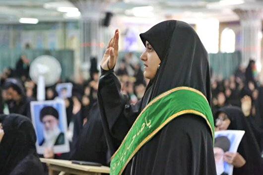 اجتماع بزرگ زینبیون در شهرکرد برگزار شد + فیلم و عکس