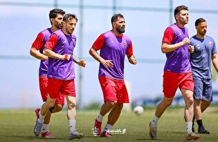 نخستین تمرین فصل جدید پرسپولیس با وحید هاشمیان