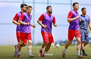 نخستین تمرین فصل جدید پرسپولیس با وحید هاشمیان