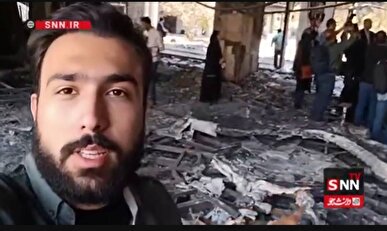 گزارش خبرنگار SNN TV از ساختمان شیشه‌ای صدا و سیما