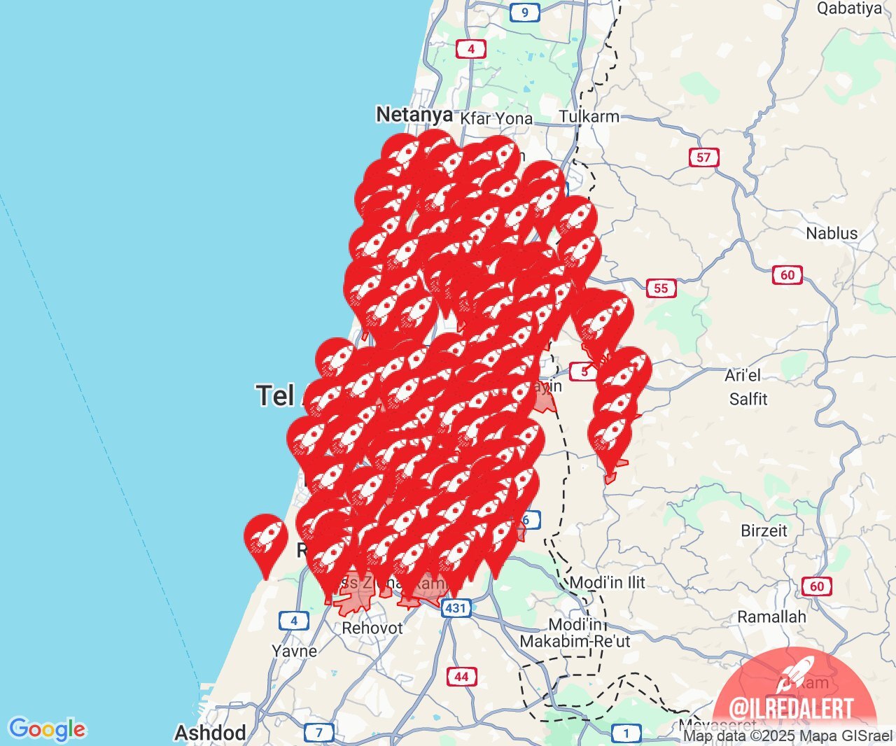 آخرین اخبار از موج جدید &laquo;عملیات وعده صادق ۳&raquo;/فرار شهرک نشینان در دهمین شب متوالی از موشک&zwnj;های ایرانی+فیلم