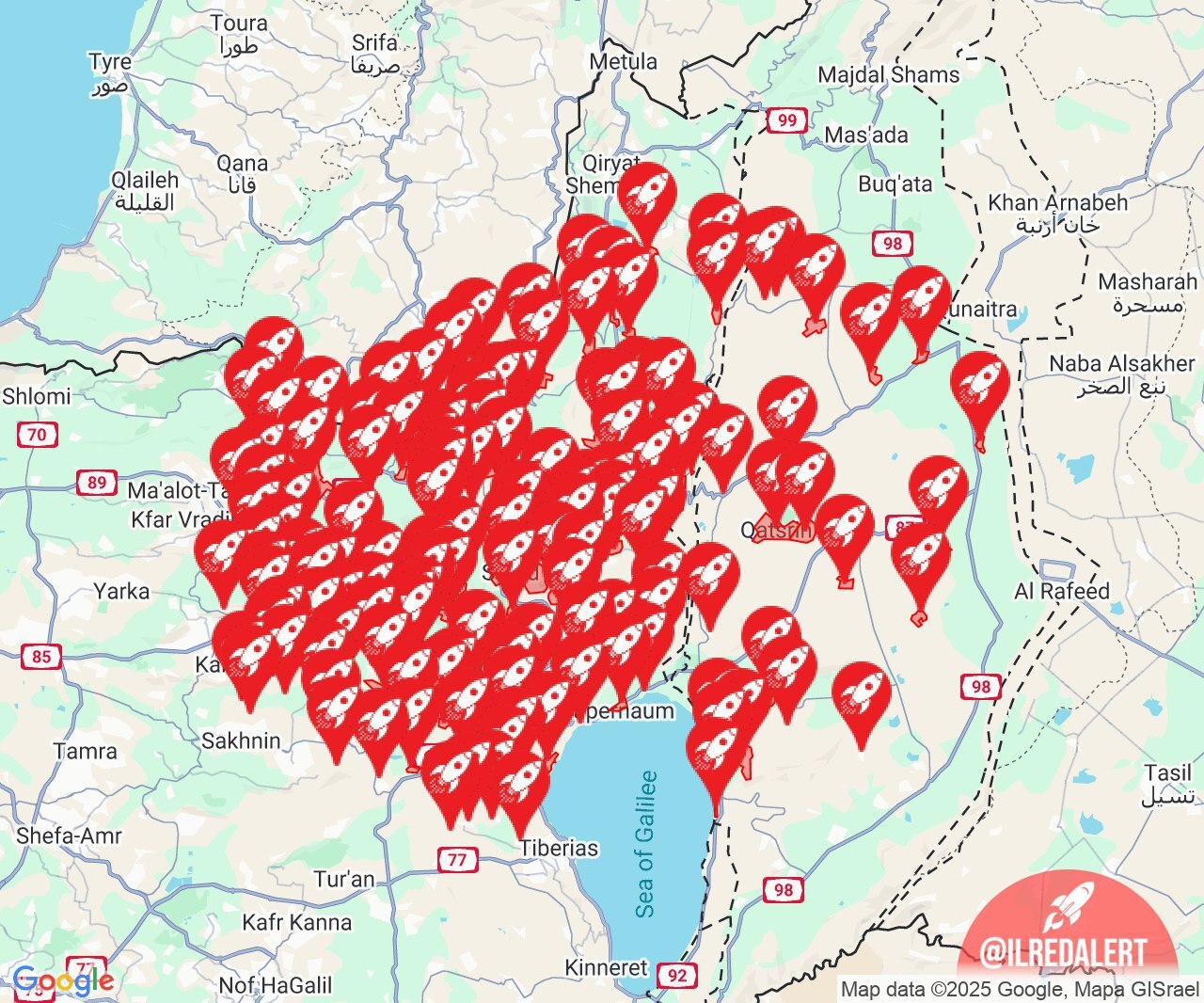موج جدید موشک باران سرزمین&zwnj;های اشغالی توسط نیرو&zwnj;های هوافضای سپاه + عکس و فیلم