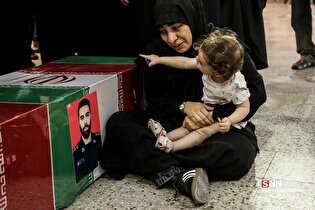تشییع پیکر شهدای حملات رژیم صهیونیستی به تهران (۲ تیر ۱۴۰۴)