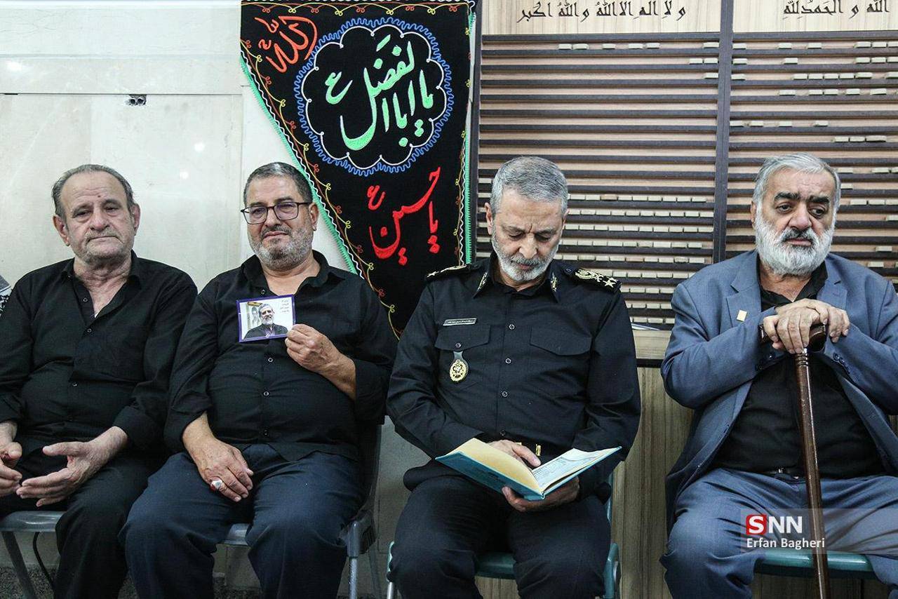 حضور سرلشکر موسوی در مراسم گرامیداشت شهید سرلشکر محمد سعید ایزدی + عکس