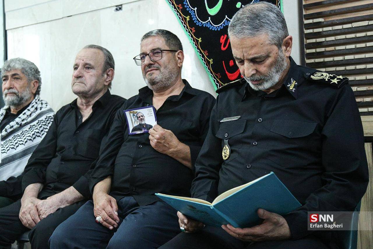 حضور سرلشکر موسوی در مراسم گرامیداشت شهید سرلشکر محمد سعید ایزدی + عکس